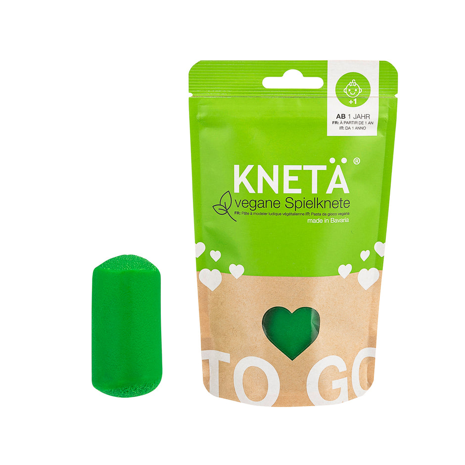 Knetä Vegan Playdough 100 g – Individual Colours - Green