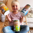 Knetä Vegane Spielknete XXL – 1000 g Tube – Grün