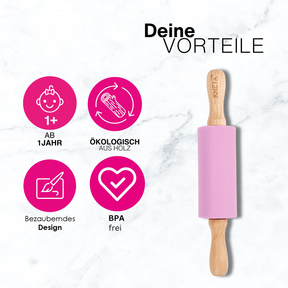 Knetä Silicone Roller – Purple