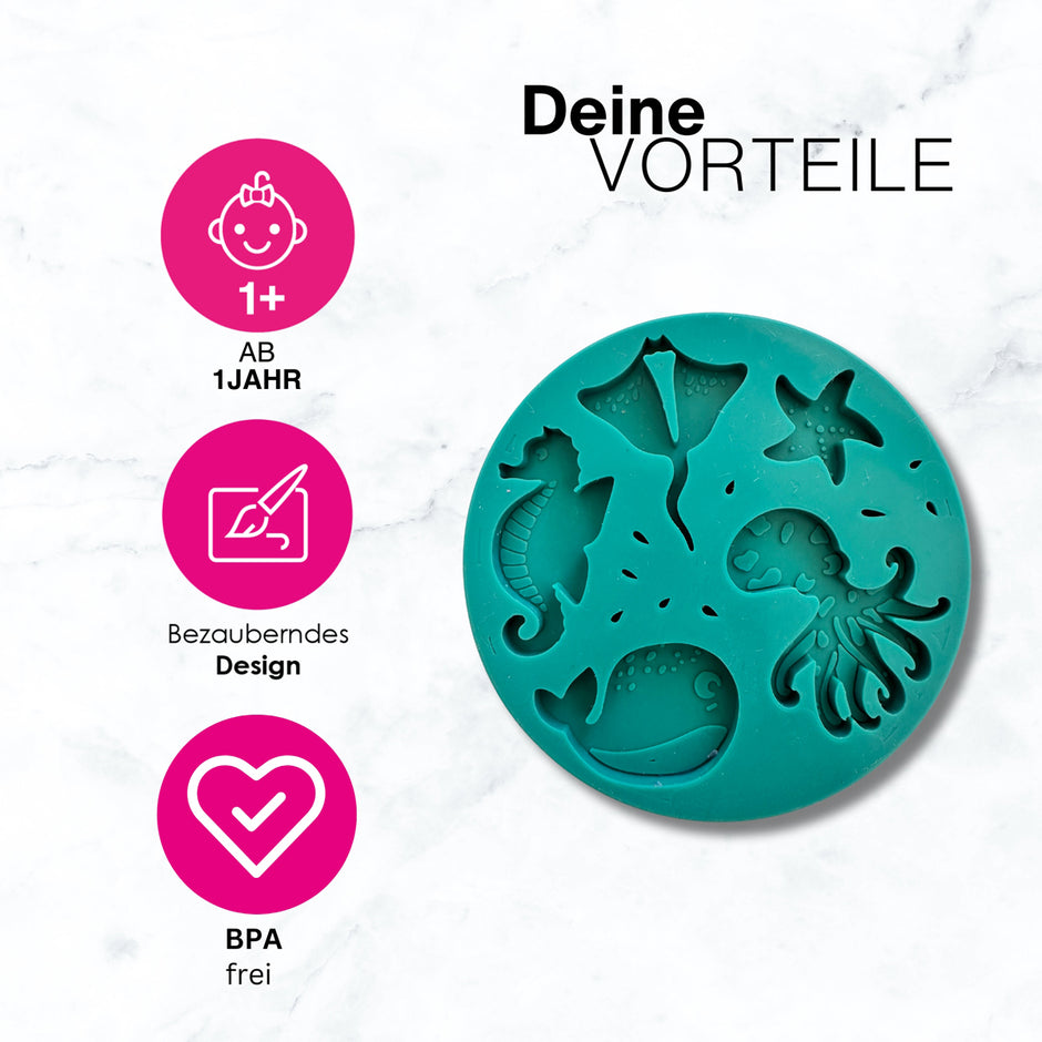 Knetä Silicone Mould – Water World