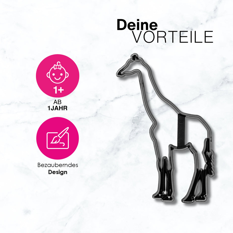 Knetä Ausstechformen 2D – Zoo Crew