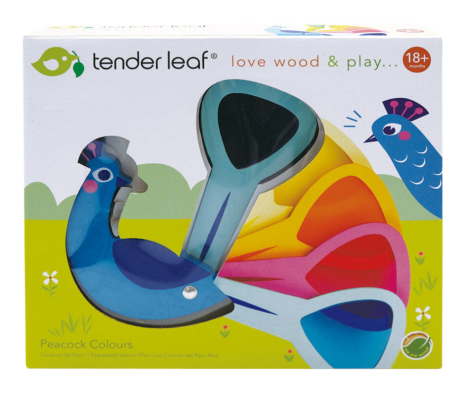 Tender Leaf Vorschule – Pfauenfarben