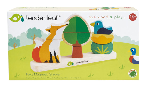 Tender Leaf Preschool – Stapelaar Magnetisch Vos