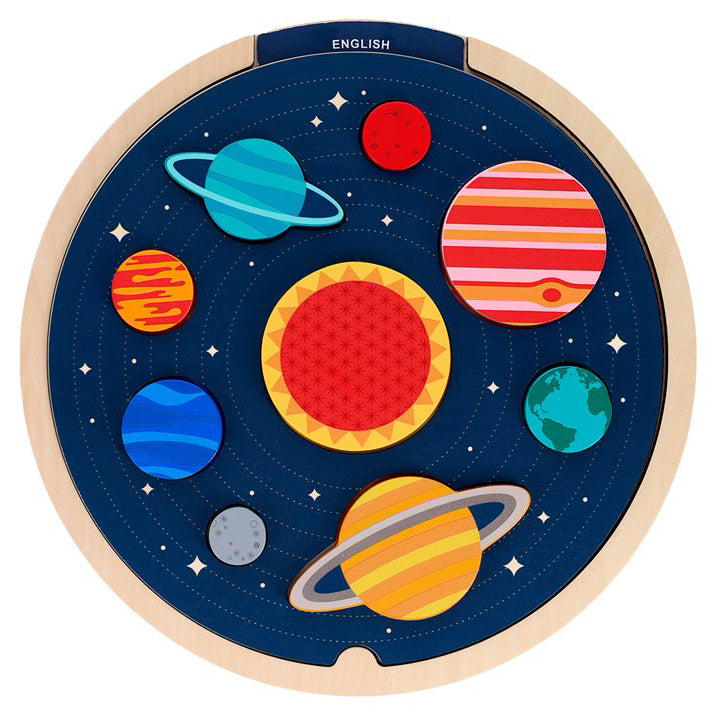 Petit Collage – Puzzel Zonnestelsel