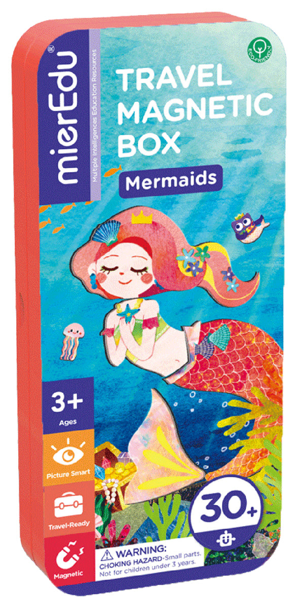 MierEdu Magnetische Puzzlebox – Meerjungfrauen
