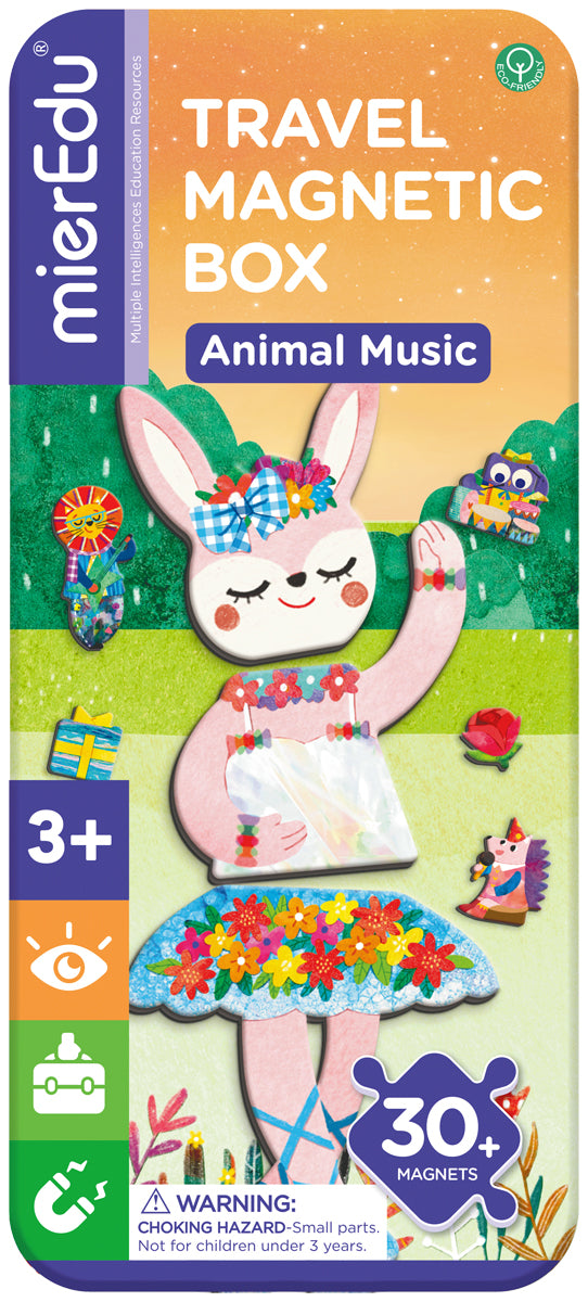 MierEdu Magnetische Puzzlebox – Tiere