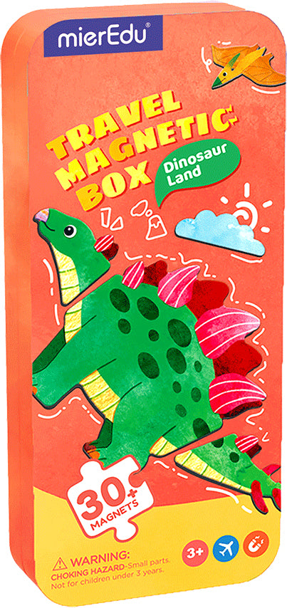 MierEdu Magnetische Puzzlebox – Dinosaurierland
