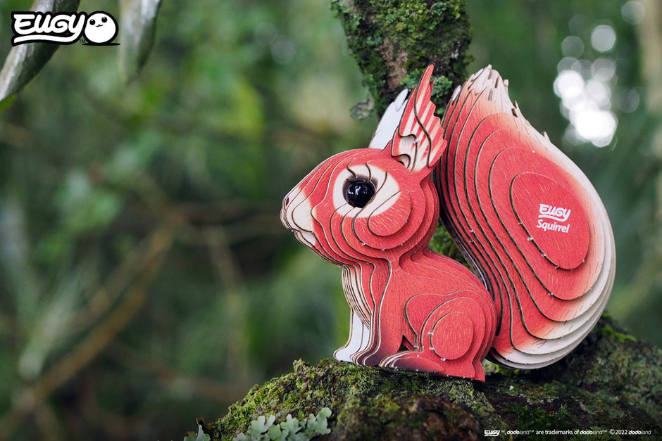 EUGY 3D Model – Forest Animal: squirrel