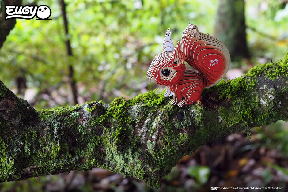 EUGY 3D Model – Forest Animal: squirrel