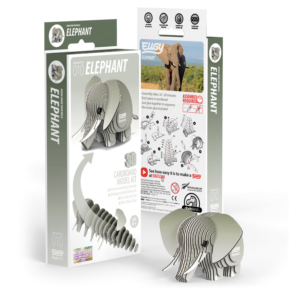 EUGY 3D Puzzle – Elephant