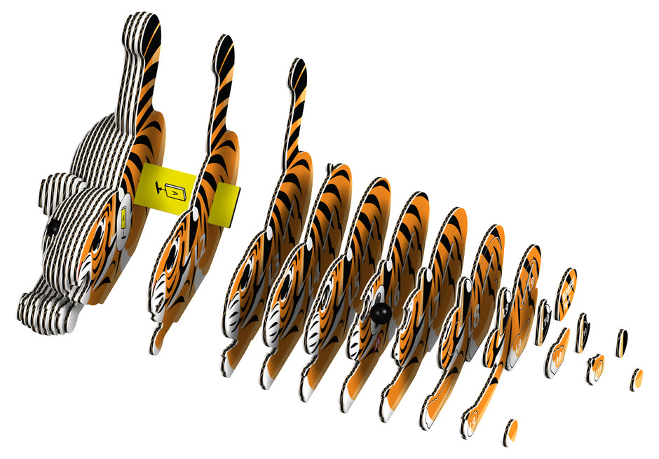 EUGY 3D Puzzle – Tiger