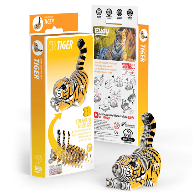 EUGY 3D Puzzle – Tiger