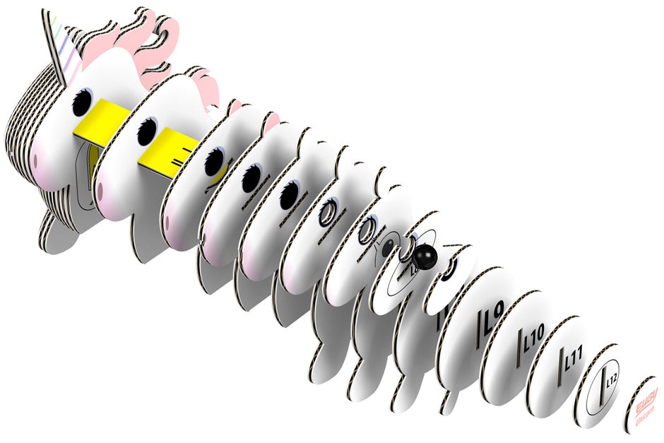 EUGY 3D Puzzle - Unicorn