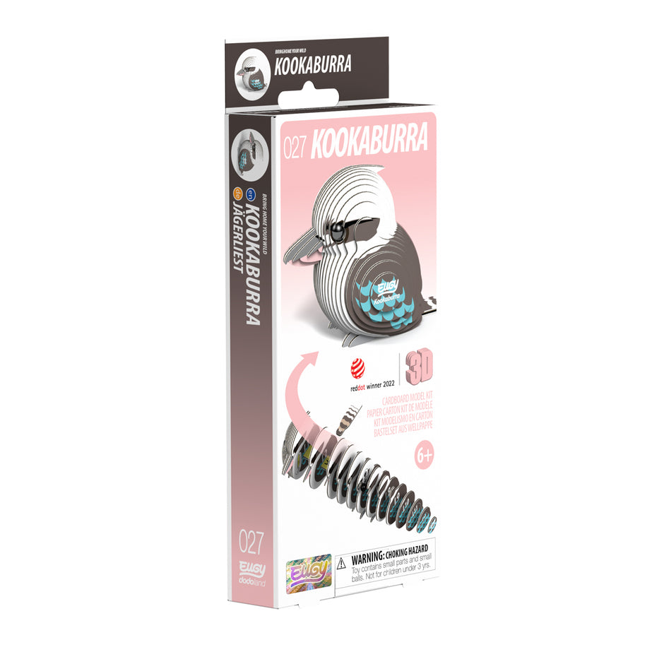EUGY 3D-Modell – Vogel: Kookaburra