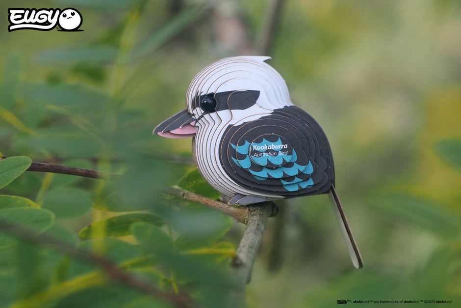 EUGY 3D-Modell – Vogel: Kookaburra