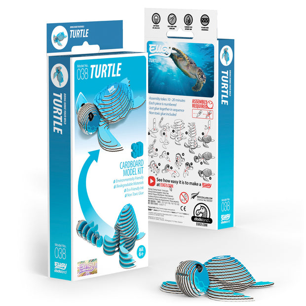 EUGY 3D-Puzzle – Schildkröte