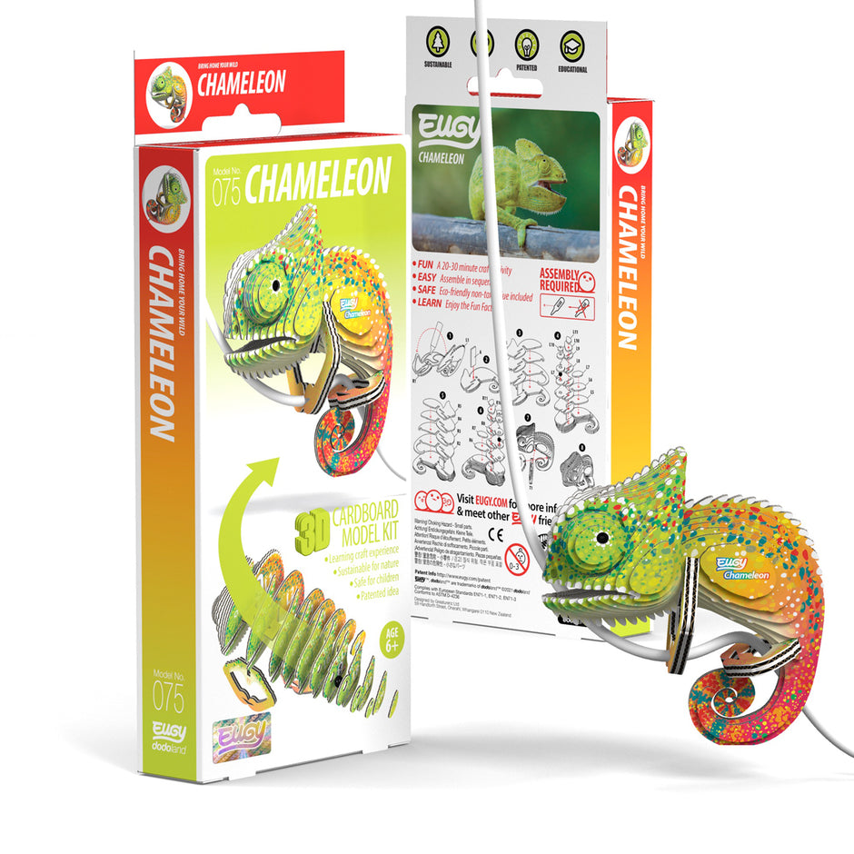 EUGY 3D-Puzzle – Chamäleon