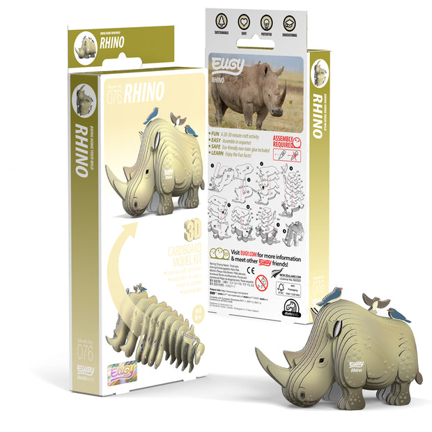 EUGY 3D-Puzzle – Nashorn