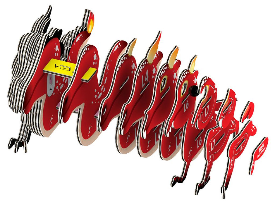 EUGY 3D Puzzel Draak