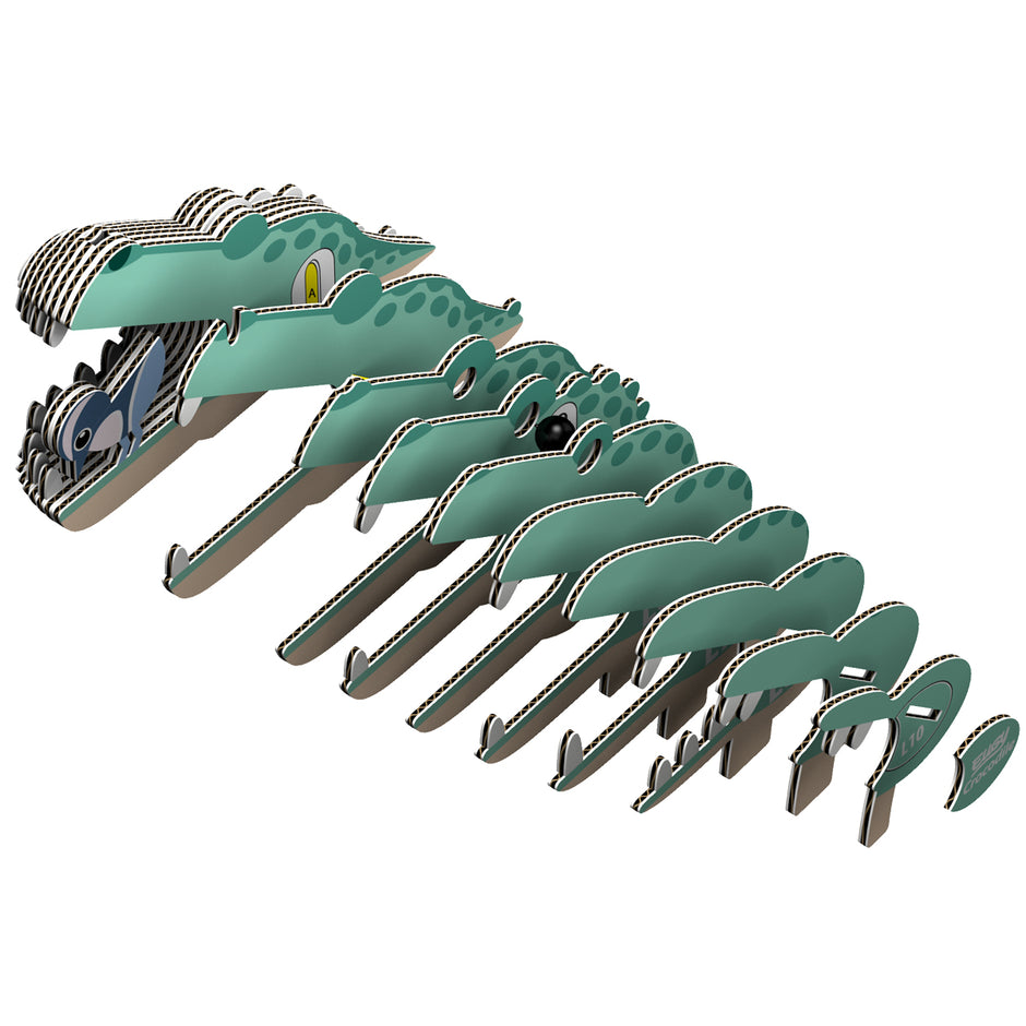 EUGY 3D Puzzle – Crocodile