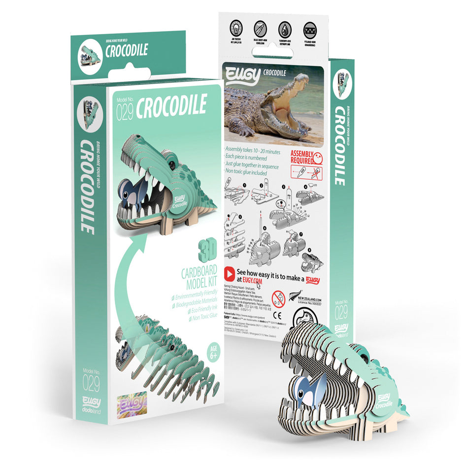 EUGY 3D Puzzle – Crocodile