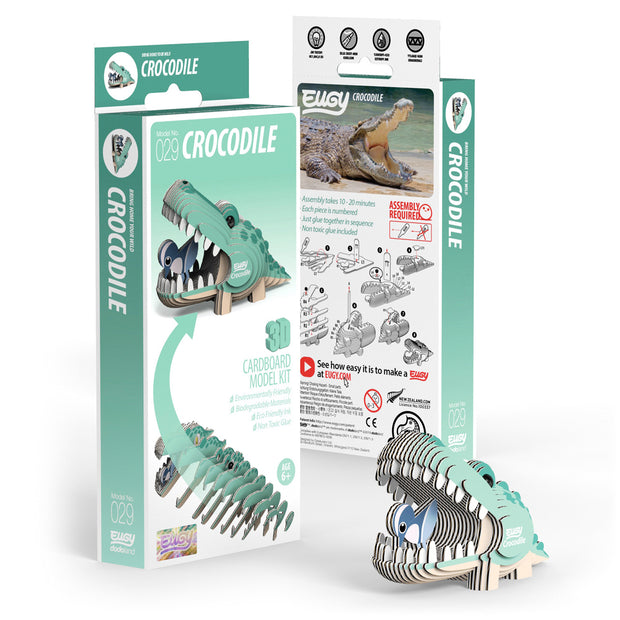 EUGY 3D Puzzle – Crocodile