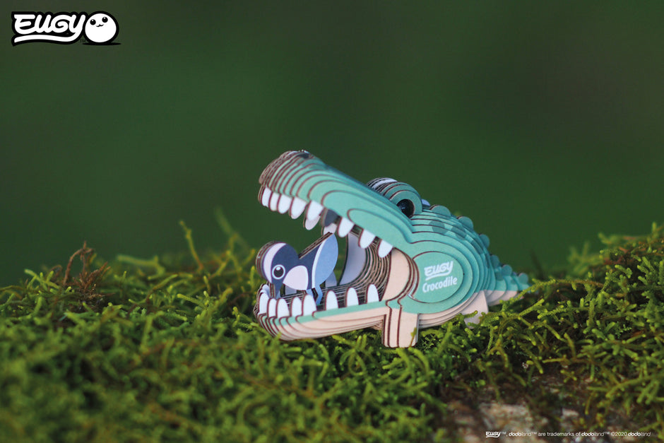 EUGY 3D Puzzle – Crocodile