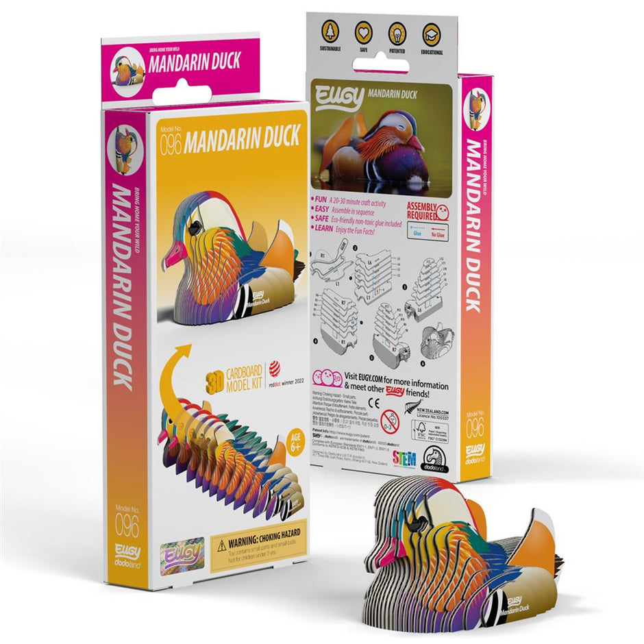 EUGY 3D Puzzel Mandarijn Eend