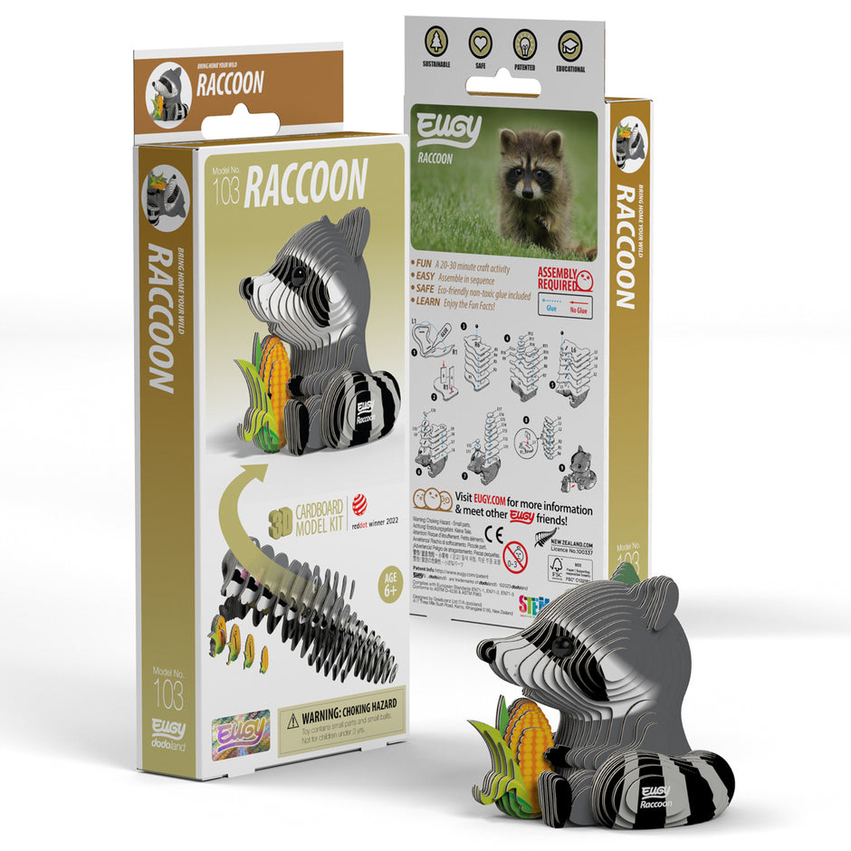 EUGY 3D Model – Wild animal: Raccoon