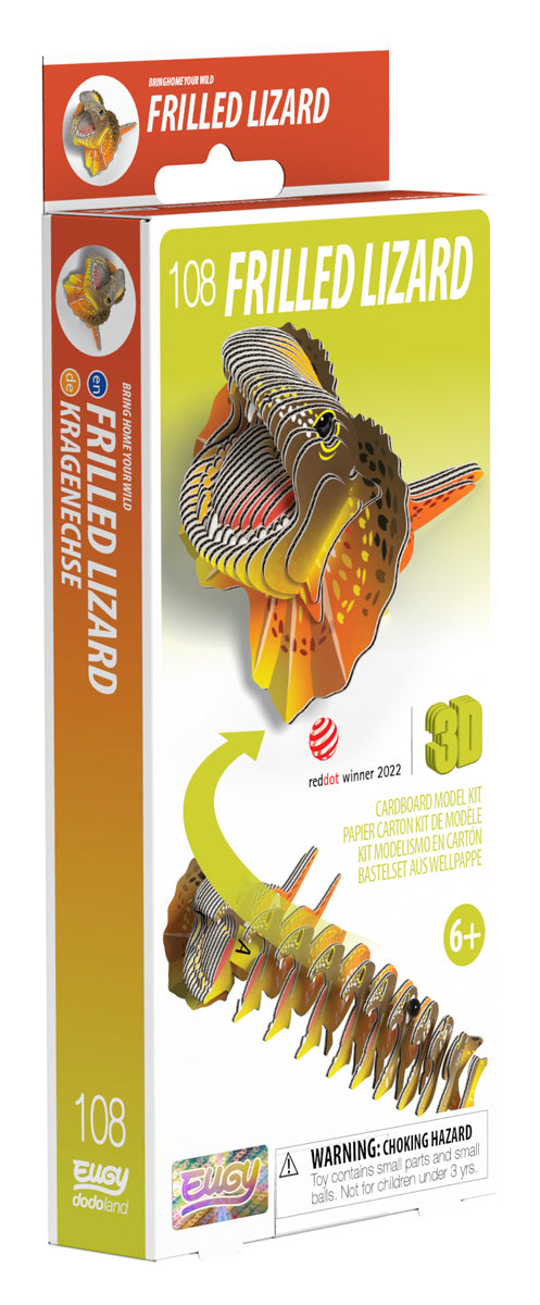 EUGY 3D-Modell – Wildtier: Eidechse
