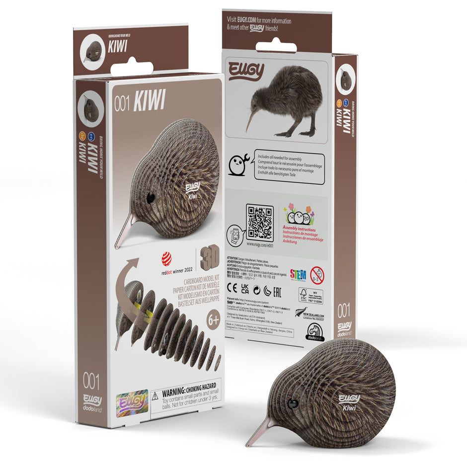 EUGY 3D-Modell – Vogel: Kiwi