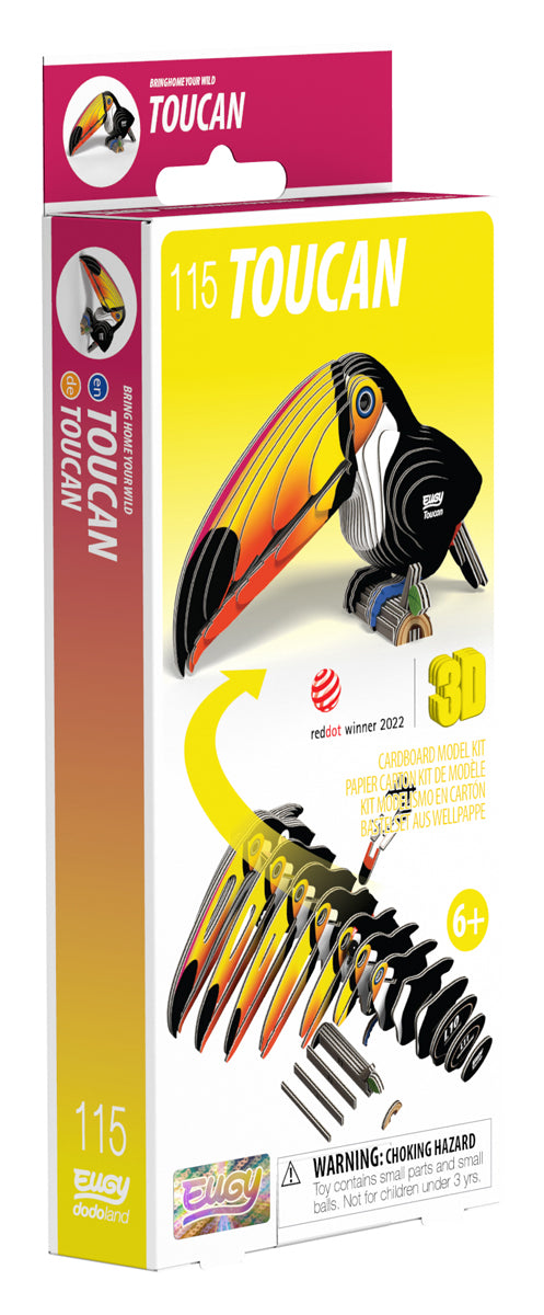 EUGY 3D Model – Vogel: toekan