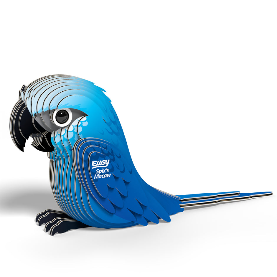 EUGY 3D Model – Bird: Spix's Macaw