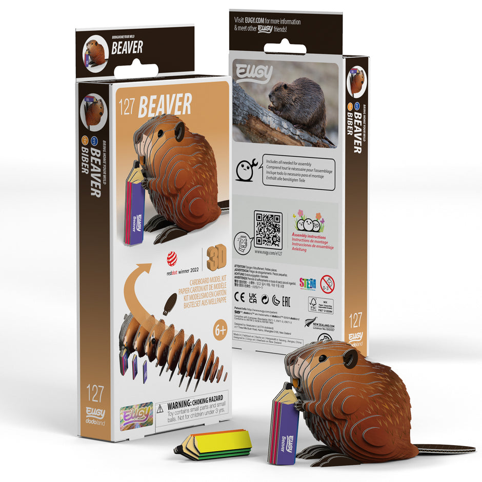 EUGY 3D Model – Wild Animal: Beaver
