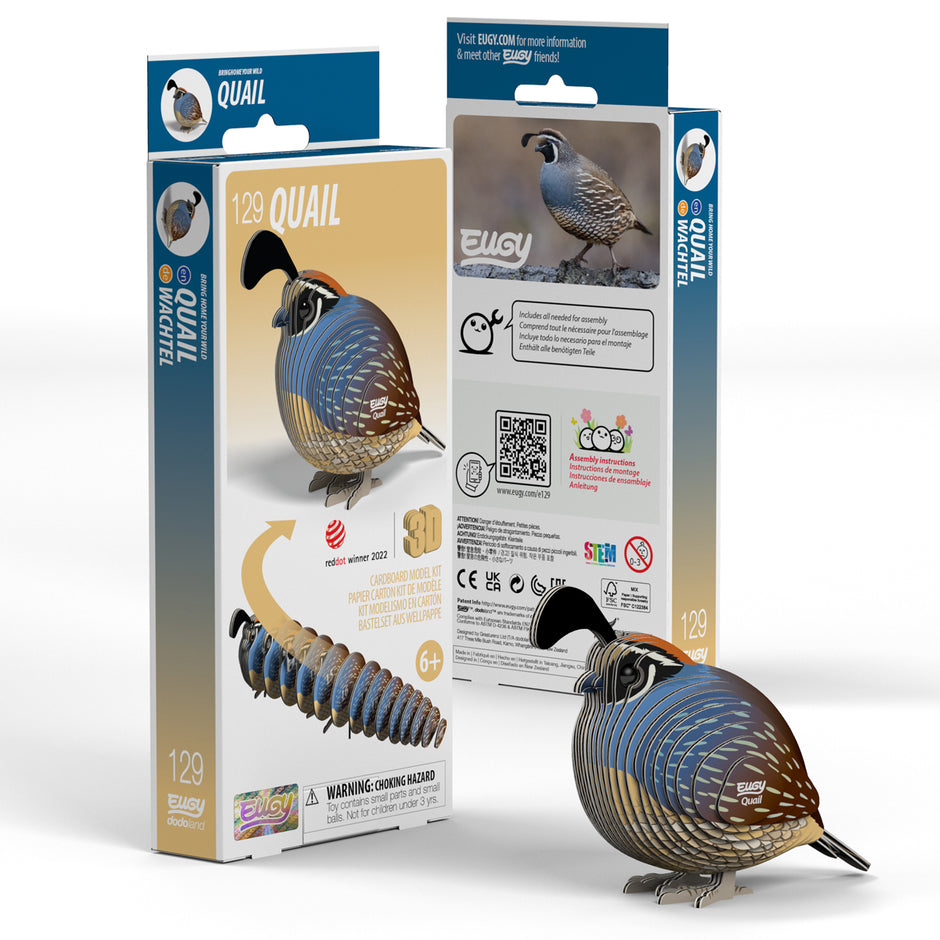 EUGY 3D Model – Bird: Quail