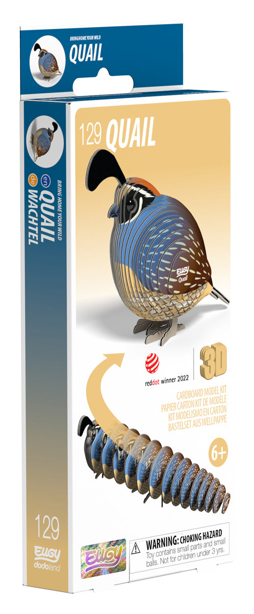 EUGY 3D Model – Bird: Quail