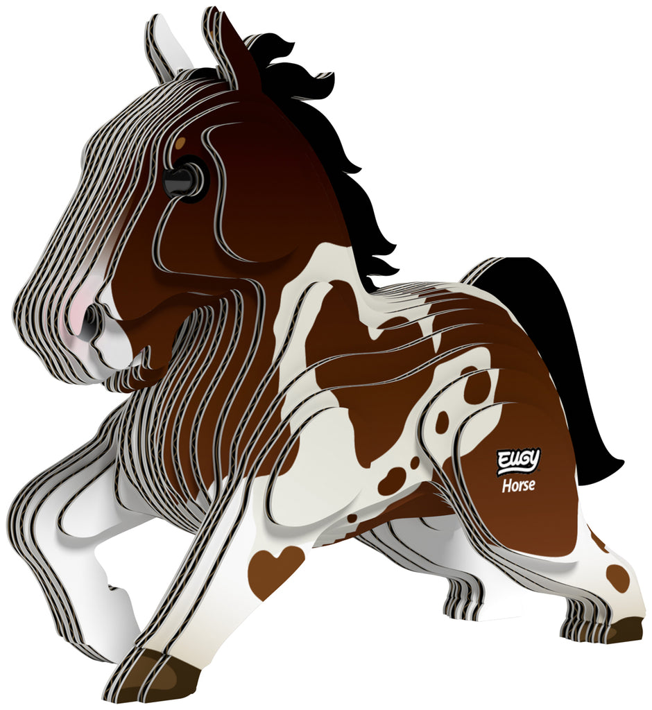 EUGY 3D Model – Boerderijdier: paard