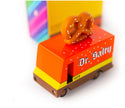 Candycar Pretzel Van – Dr. Salty – Duurzame Houten Speelgoed auto