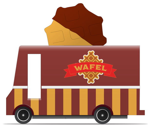 Candycar Waffelwagen – Nachhaltiges Holzspielzeugauto