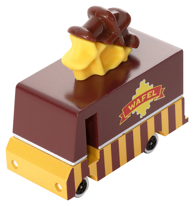 Candycar Waffelwagen – Nachhaltiges Holzspielzeugauto