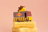 Candycar Waffle Van – Duurzame Houten Speelgoed auto