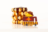 Candycar Waffle Van – Duurzame Houten Speelgoed auto
