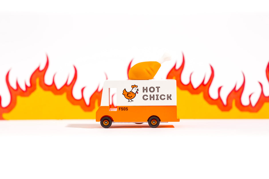 Candycar Hot Chick Van – Nachhaltiges Holzspielzeugauto