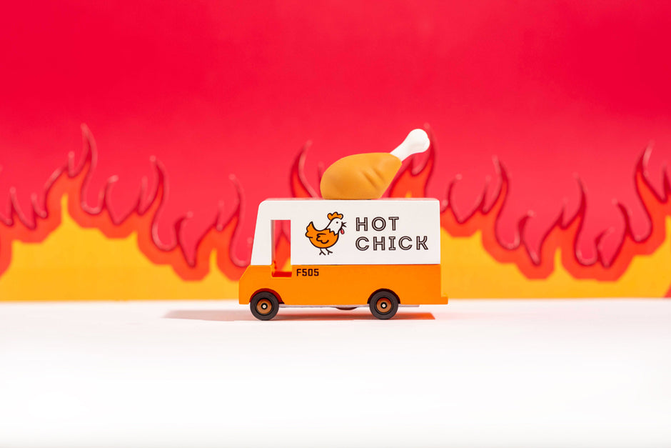 Candycar Hot Chick Van – Nachhaltiges Holzspielzeugauto