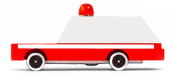 Candycar Ambulance Car – Duurzame Houten Speelgoed auto