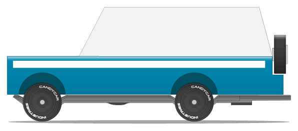 Candycar Mississippi Mule Blue – Nachhaltiger Holz-Pickup