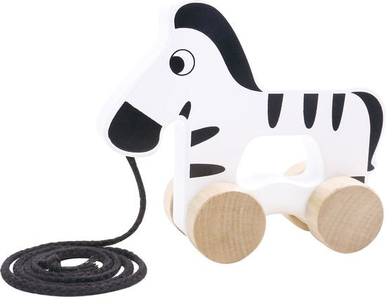 Tooky Toy Nachziehfiguren – Zebra