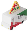 Candycar Pizza Van – Duurzame Houten Speelgoed auto