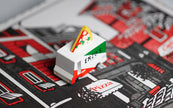 Candycar Pizza Van – Duurzame Houten Speelgoed auto