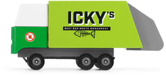 Candycar Garbage Truck – Duurzame Houten Vuilniswagen